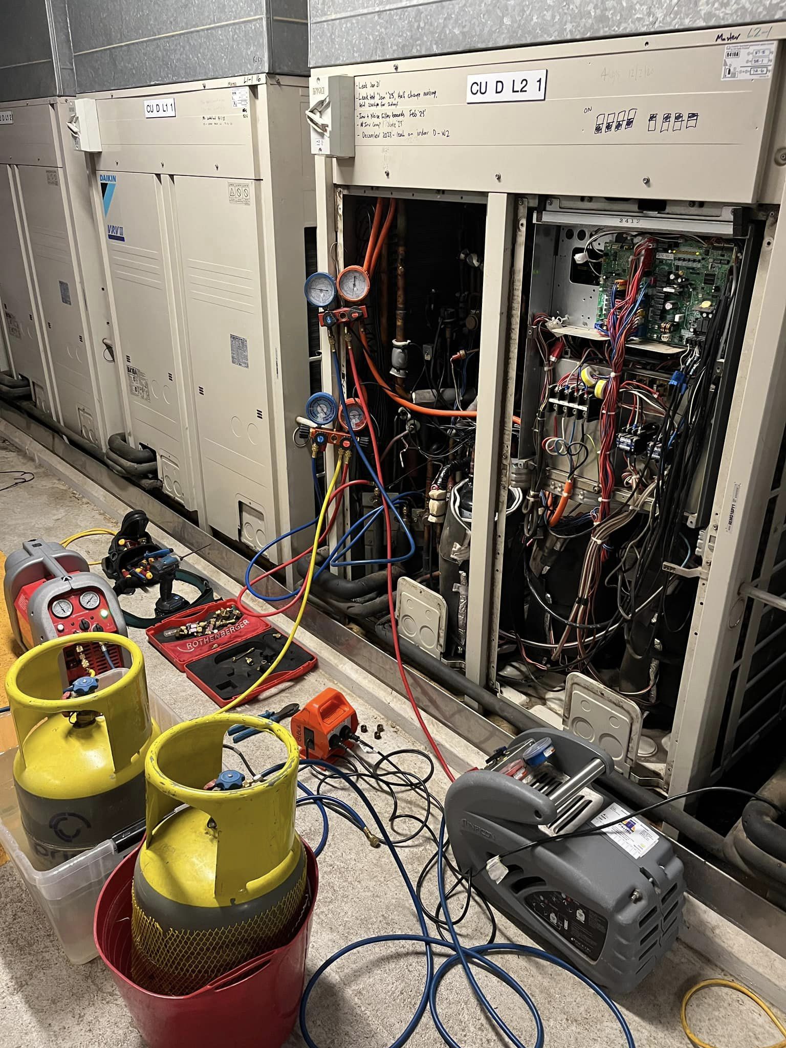 Commercial Air Conditioning and Refrigerant